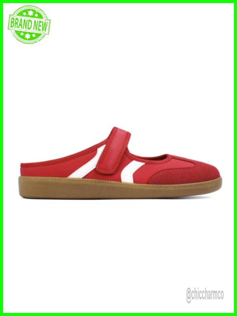 Women's Platform Mary Jane Faux Leather Slip On Sneakers